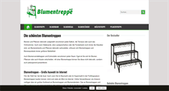 Desktop Screenshot of blumentreppe.net