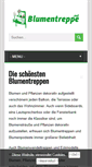Mobile Screenshot of blumentreppe.net